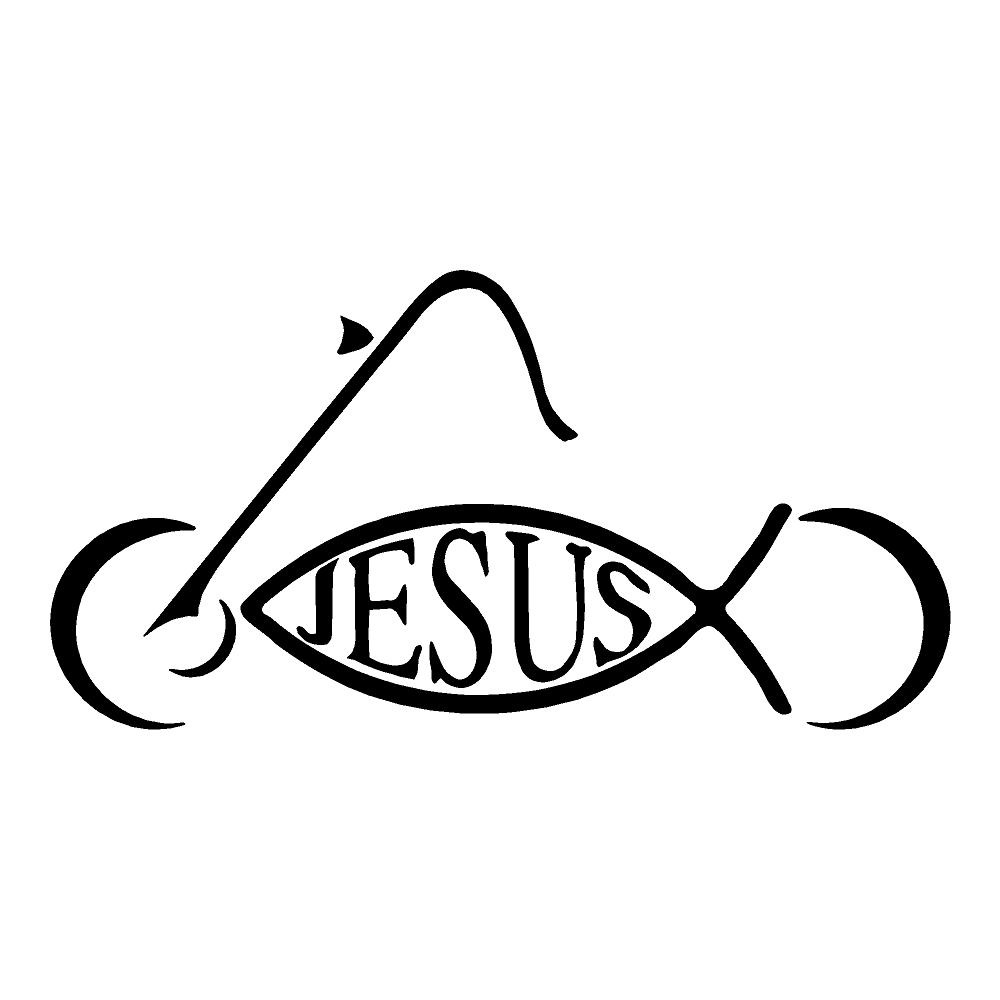 Jesus Motorcycle Stickers