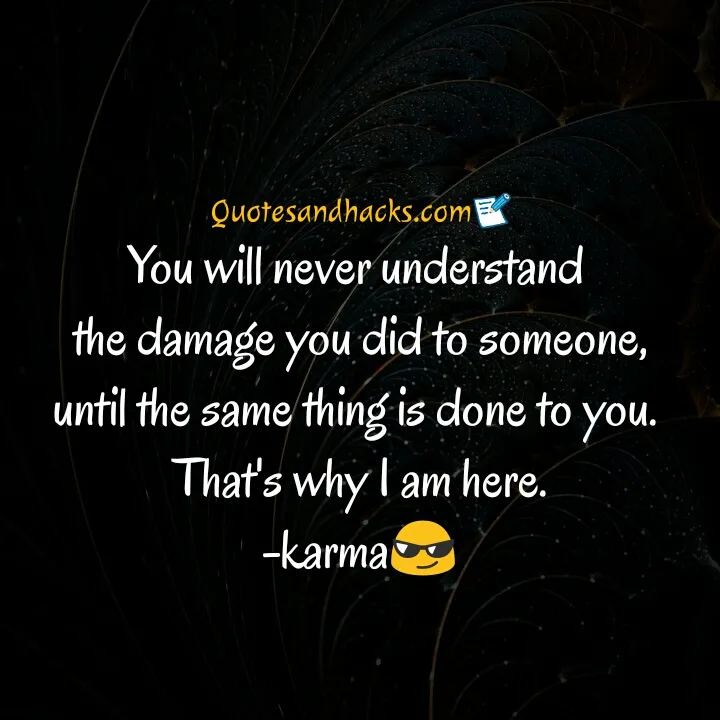 Karma Picture Quotes