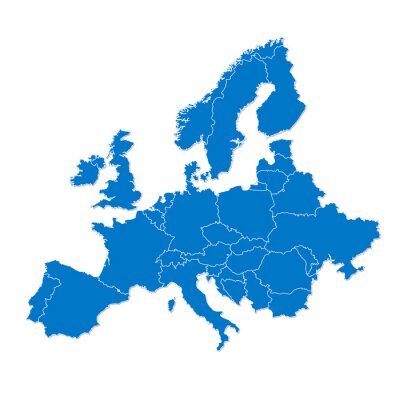 Karte Europa Ohne Beschriftung