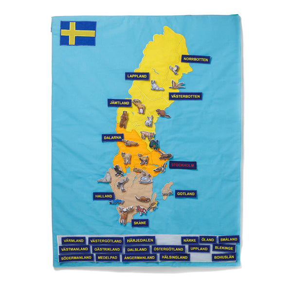 Karte Von Schweden