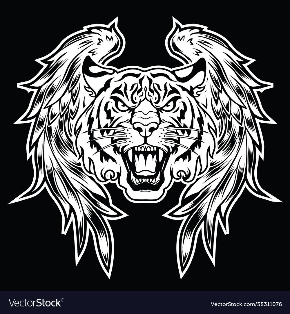 Kepala Harimau Logo Harimau