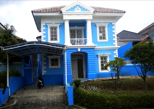 Kombinasi Warna Biru Untuk Cat Rumah