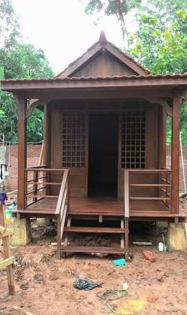 Konstruksi Rumah Panggung Kayu