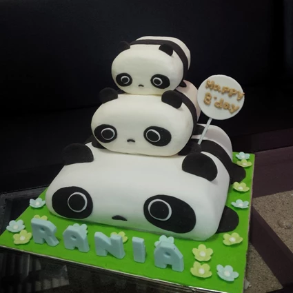 Kue Ultah Gambar Panda