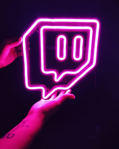 Led Twitch Logo