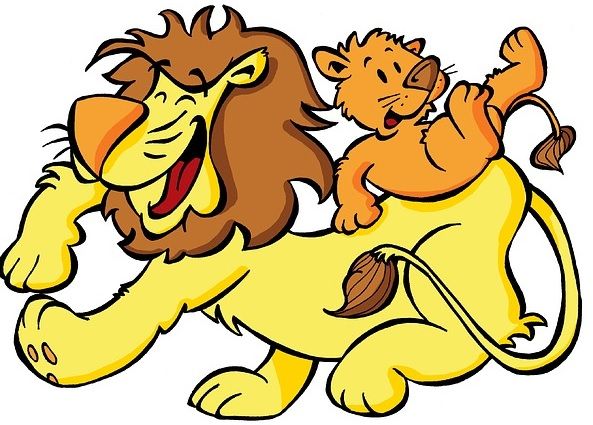 Lion And The Mouse Clipart