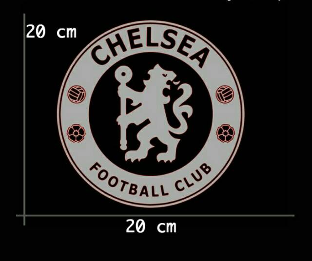 Logo Chelsea Hitam Putih