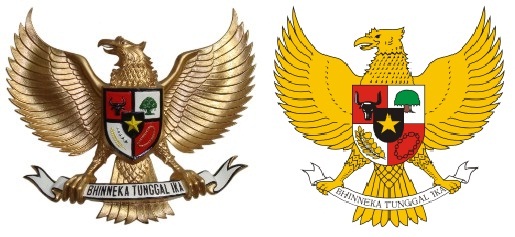 Logo Garuda Pancasila Emas