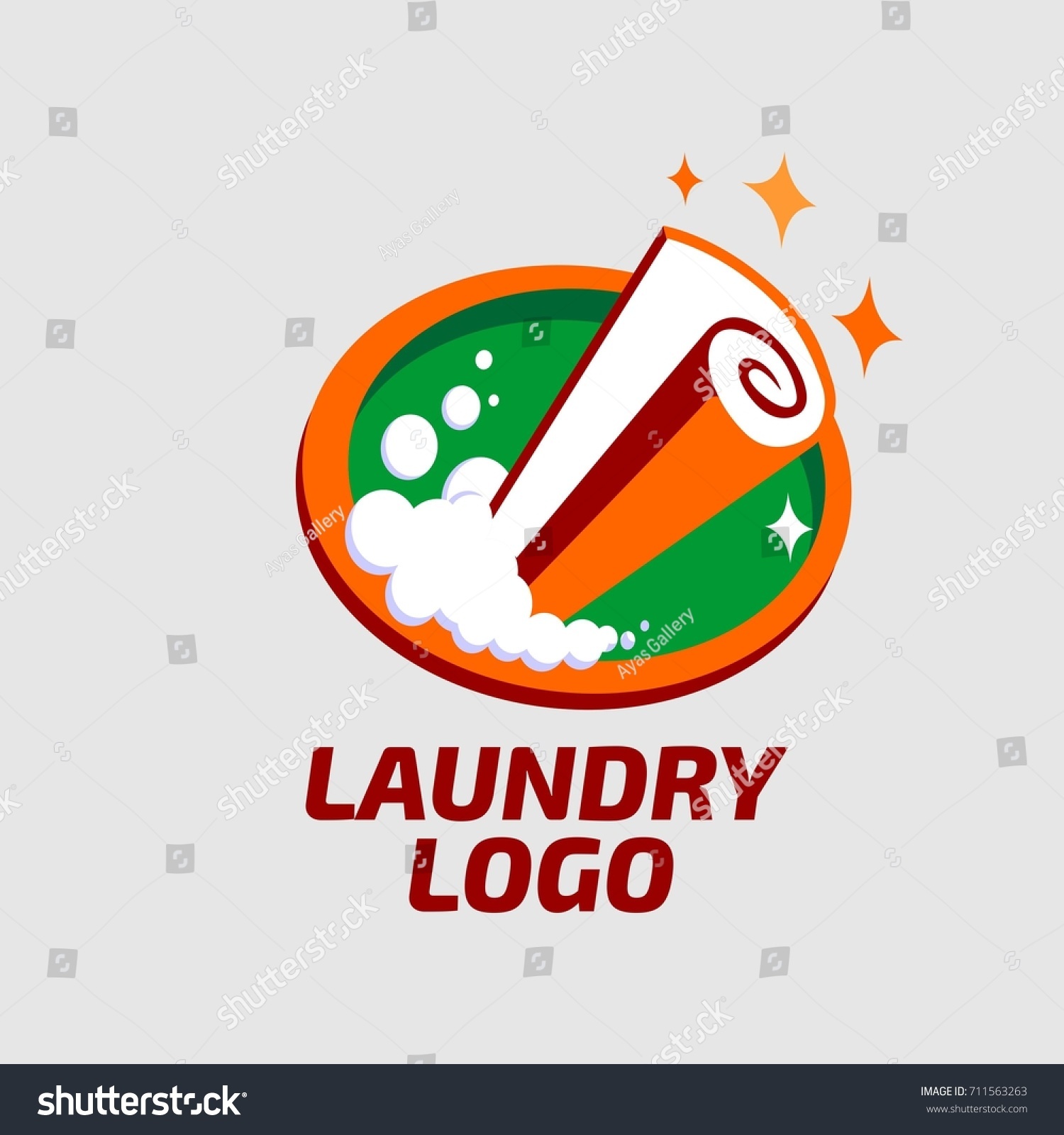 Logo Laundry Karpet