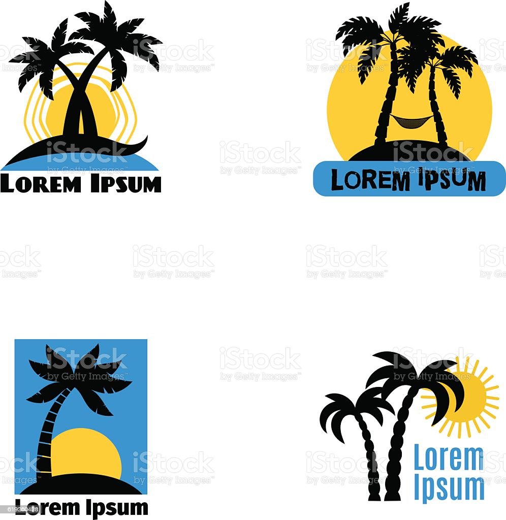 Logo Pohon Palem