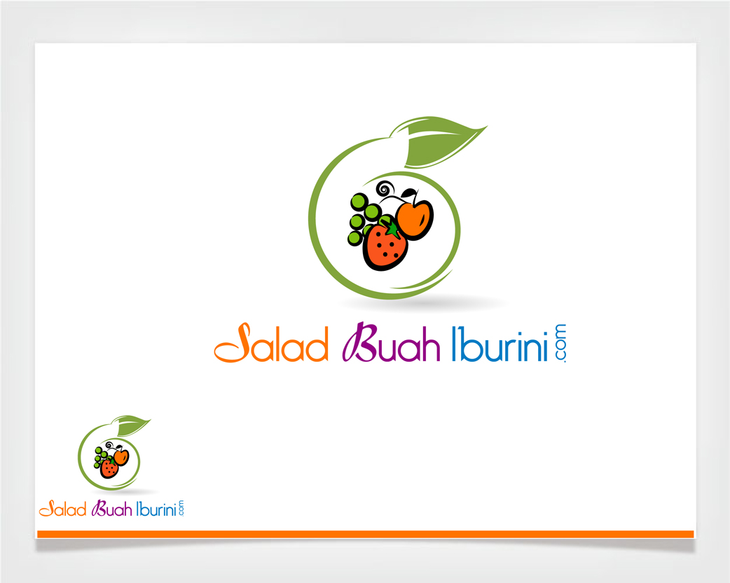 Logo Salad Buah Unik