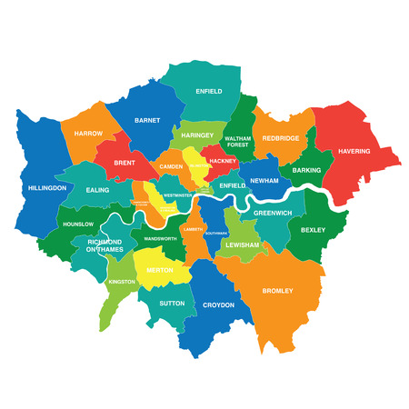 London Weltkarte