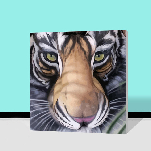 Lukisan Harimau Keren