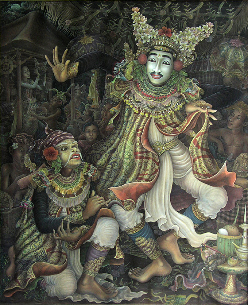 Lukisan Naga Bali