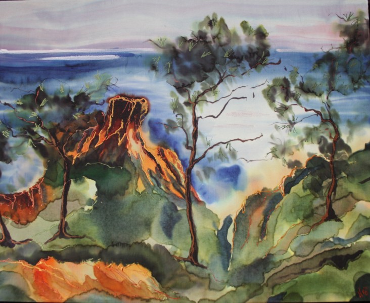Lukisan Pohon Beringin
