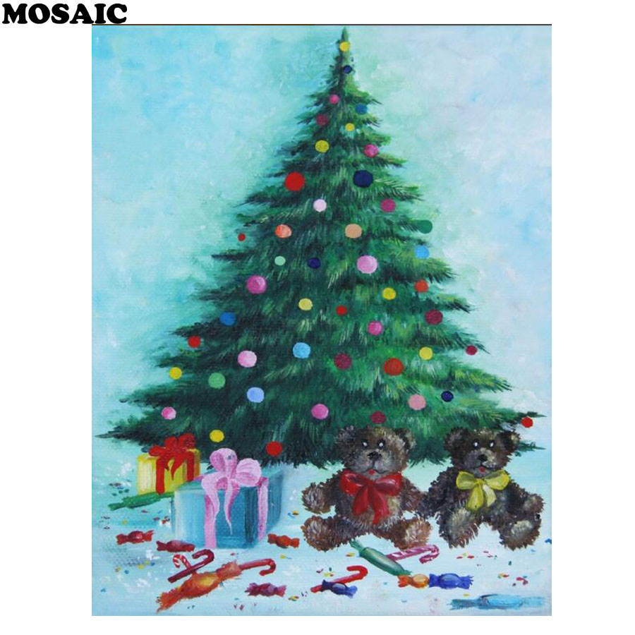 Lukisan Pohon Natal