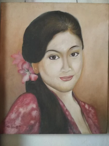 Lukisan Wanita Bali