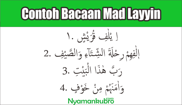Mad Layyin Contoh