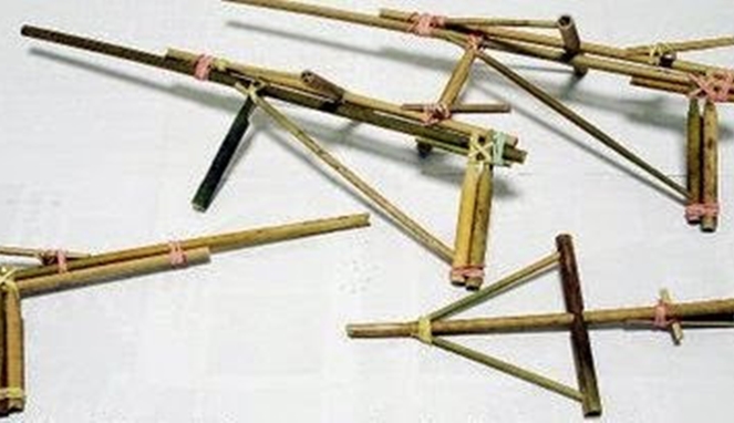 Mainan Dari Bambu Jaman Dulu