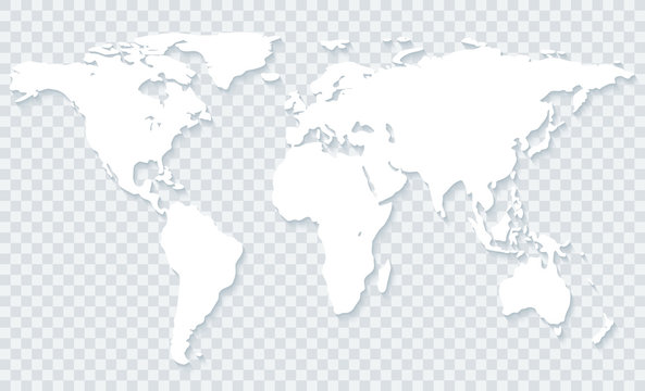 Map Of The World Transparent
