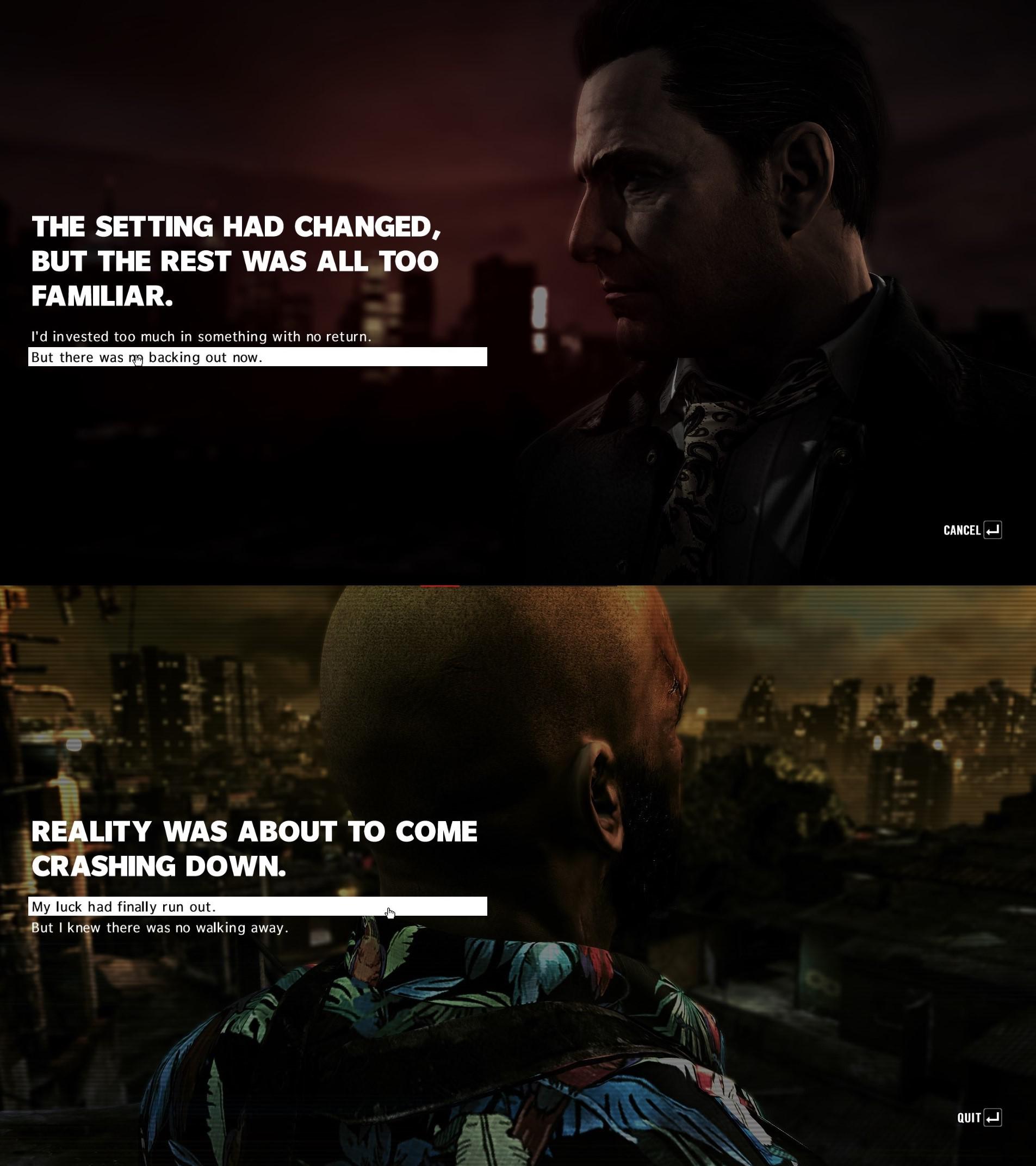 Max Payne Quotes