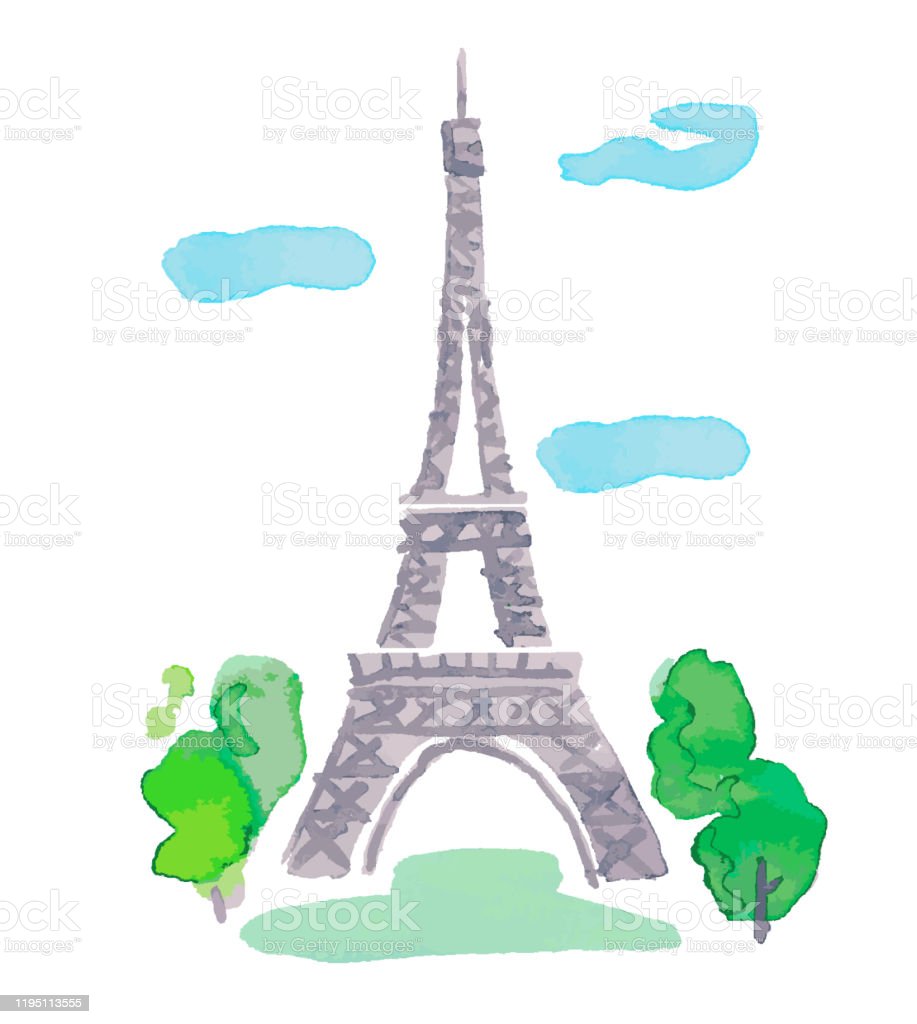 Menara Eiffel Animasi