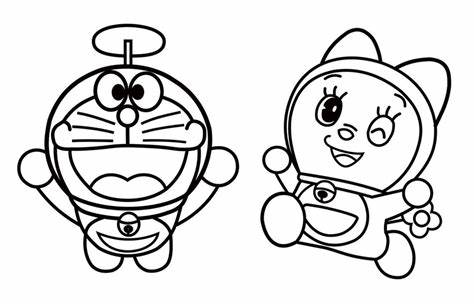 Mewarnai Pemandangan Kumpulan Gambar Doraemon