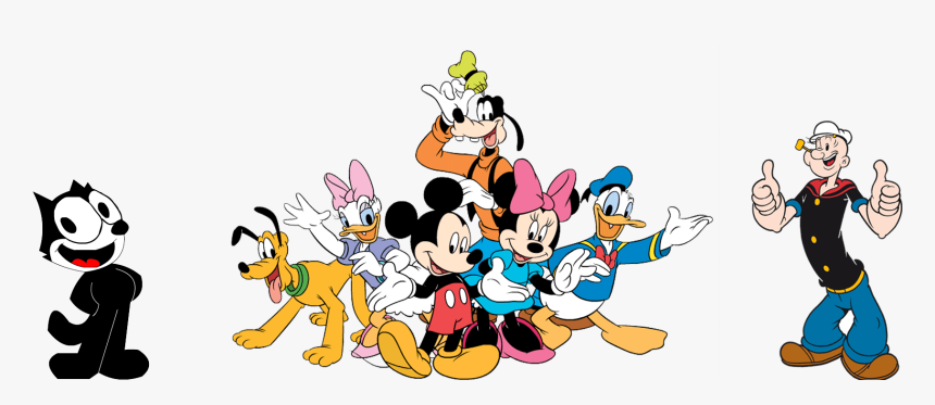 Mickey And Friends Png