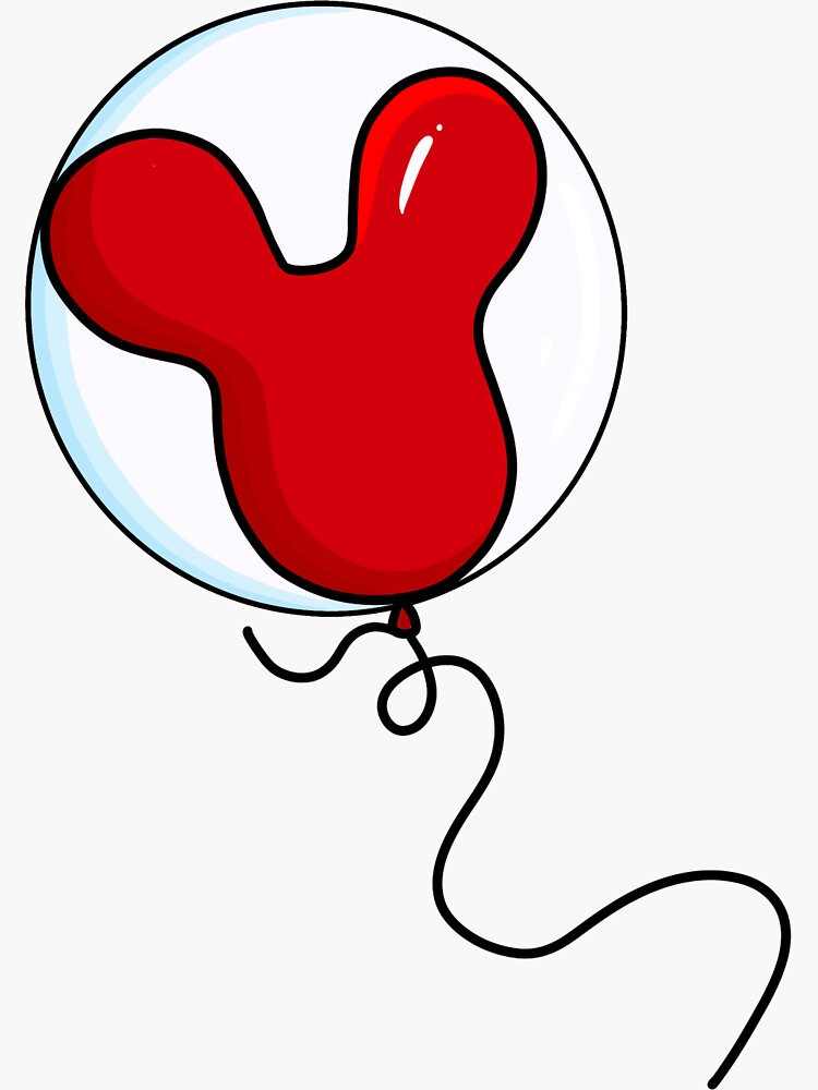 Mickey Balloon Clipart