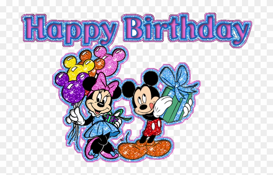 Mickey Mouse Happy Birthday Clip Art