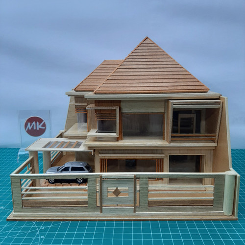 Miniatur Rumah Dari Triplek