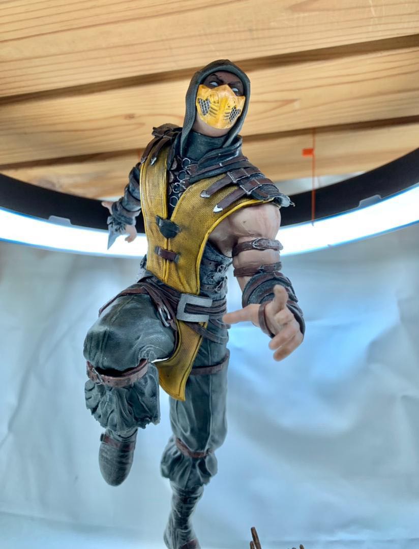 Mortal Kombat X Scorpion Statue