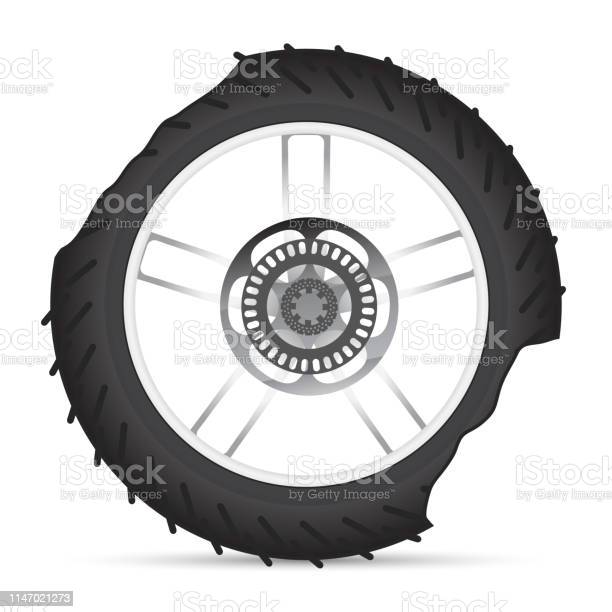 Motorcycle Wheel Clipart