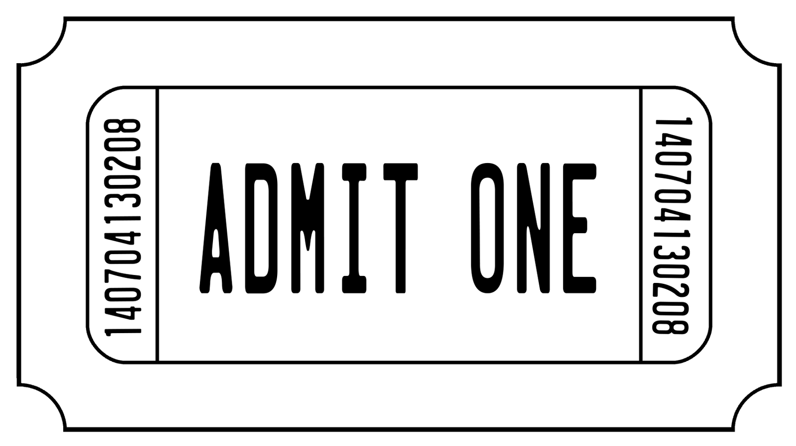 Movie Admission Ticket Template