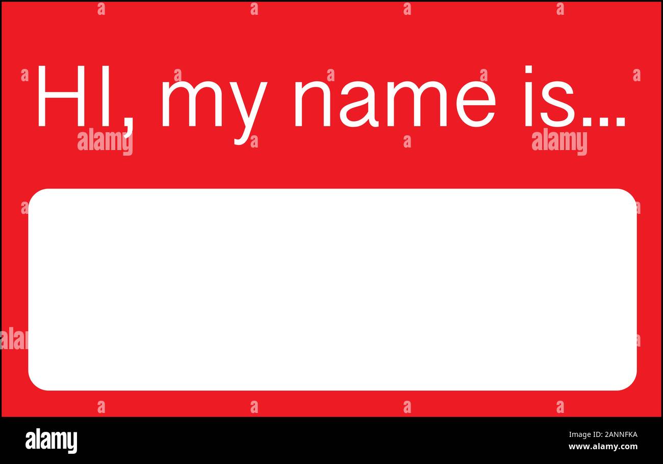 Name Tag Background