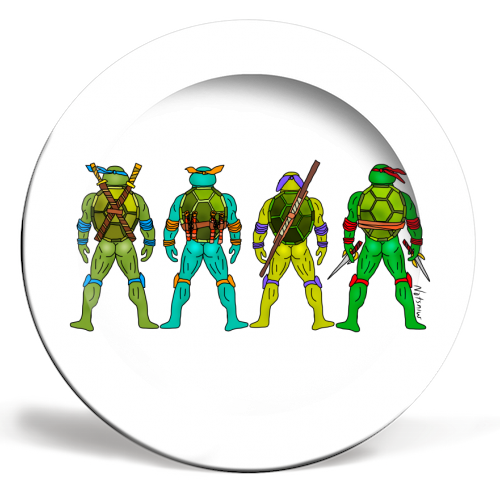 Ninja Turtle Plates