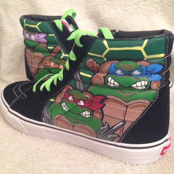 Ninja Turtle Vans Shoes