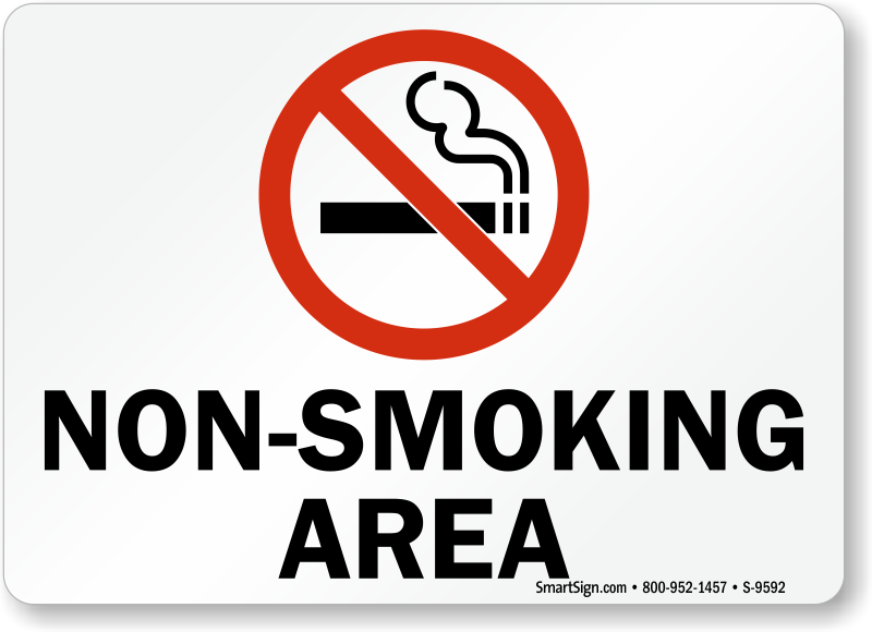 No Smoking Area Png