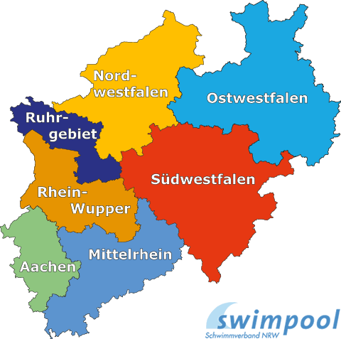 Nordrhein Westfalen Karte