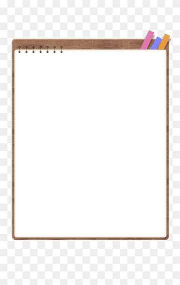 Notebook Cover Png