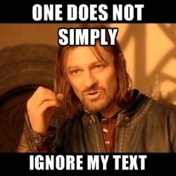 One Does Not Simply Meme