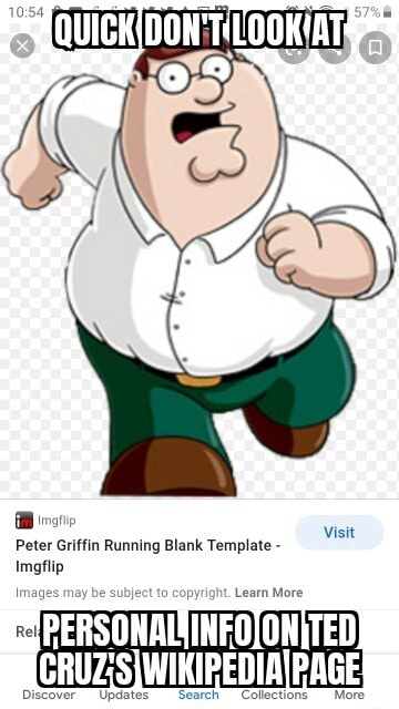 Peter Griffin Running Meme
