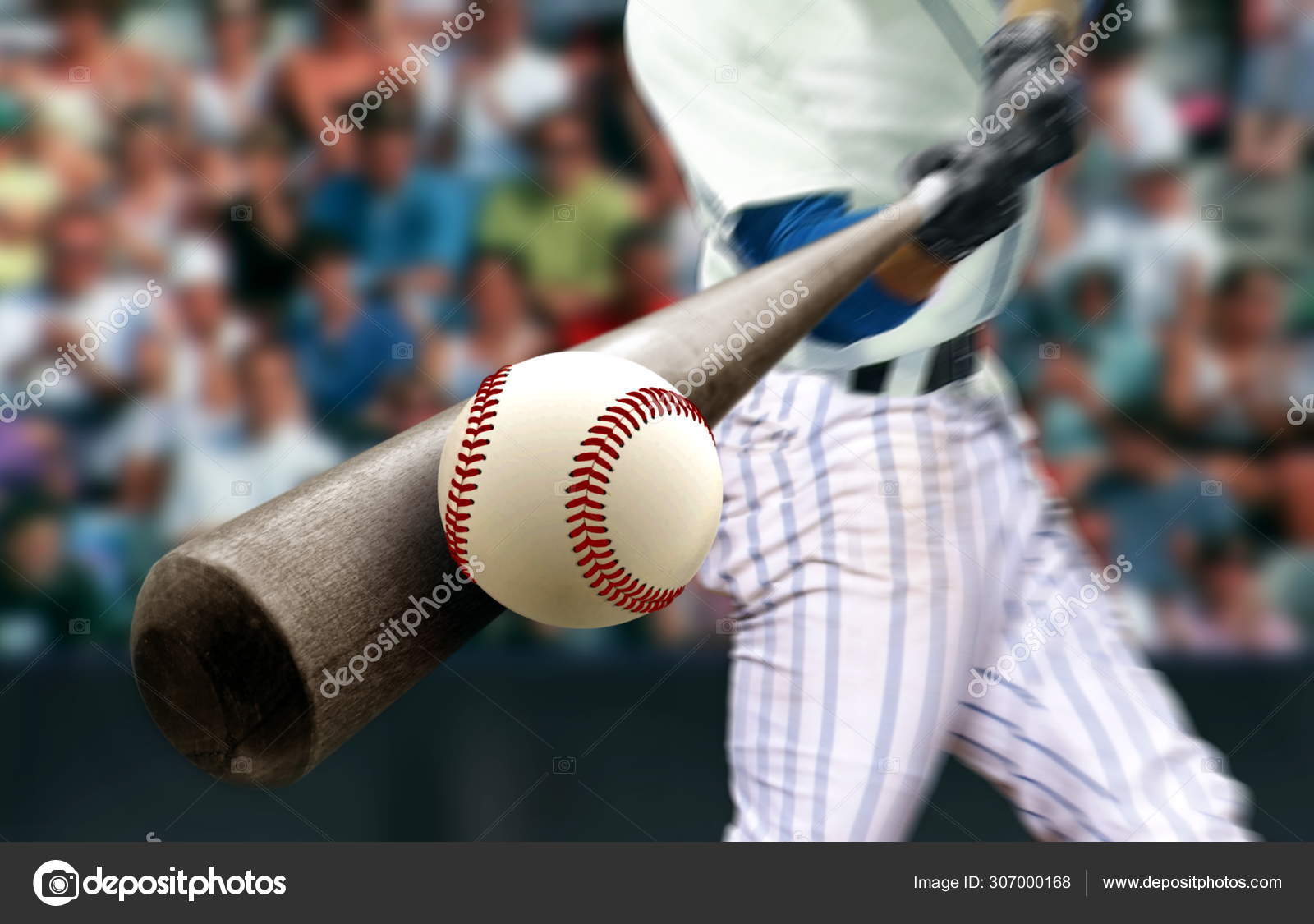 Picture Of A Baseball Bat And Ball