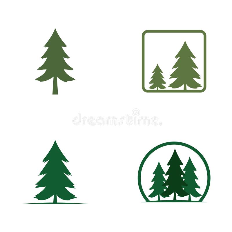 Pine Tree Logo Clipart