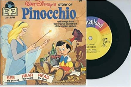 Pinocchio Vinyl Record