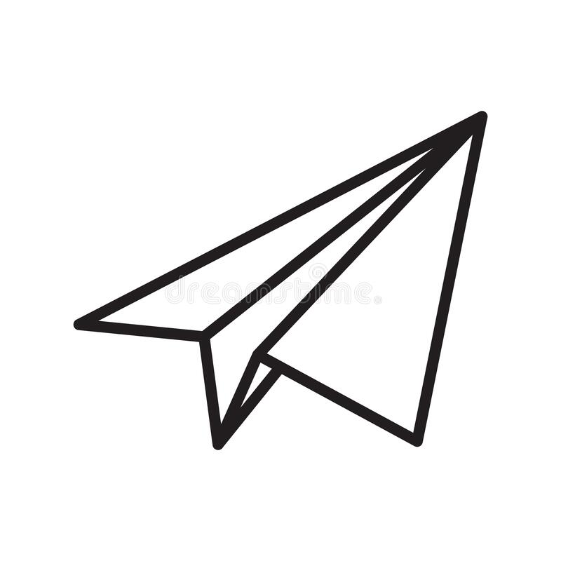 Plane Paper Icon