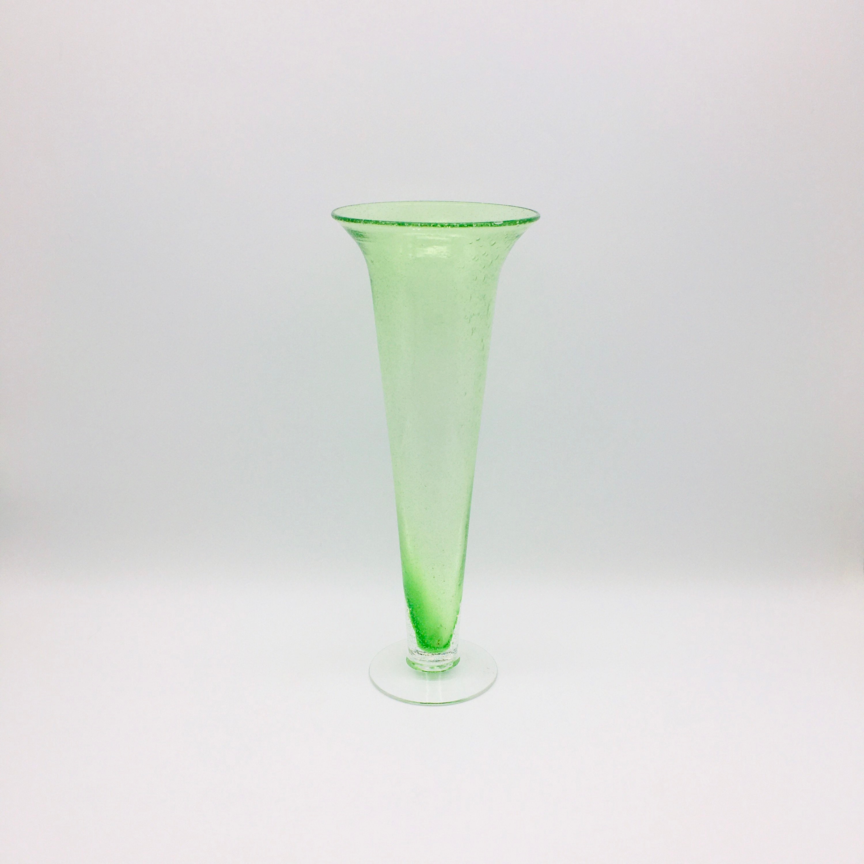 Plastic Trumpet Vase