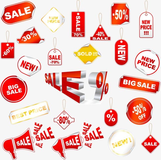 Price Tag Vector Png