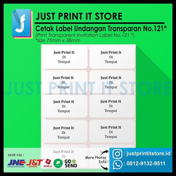 Print Label Tom And Jerry 121