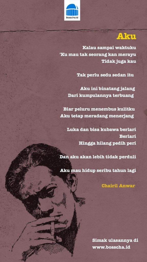 Puisi Chairil Anwar Terkenal